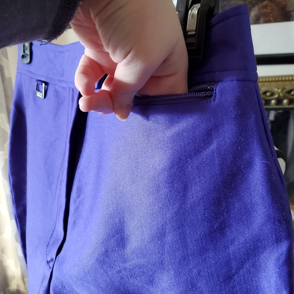 Fera Skiwear Purple Stirrup Pants - Picture 4 of 12